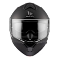 Miniatyrbillede 3 af 5: Mt Helmets Genesis Sv Modulær Hjelm Sort XL