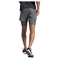 Pikkukuva 2 / 8: Adidas Shortsit Heat.rdy Hiit Elevated 2 In 1 Harmaa 2XL Mies