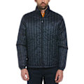 Miniatyrbillede 1 af 3: Original Penguin Rec Fill Vertical Quilted Jakke Blå S Mand
