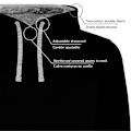 Pikkukuva 2 / 2: Kruskis Camping Mode On Two-colour Huppari Musta 2XL Mies