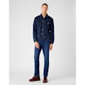 Miniatyrbillede 6 af 6: Wrangler Denimjakke Authentic Blå M Mand