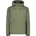 Miniatyrbillede 1 af 3: Cmp Jakke Fix Hood 32z1847 Grøn XL Mand