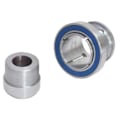 Miniatyrbild 3 av 3: Wheels Manufacturing Bottenfästes Lagerutdragare Ex0004 Silver