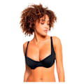 Miniatyrbillede 1 af 5: Roxy Bikinitop Side Beach Classics Underwire Sort M Kvinde