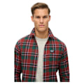 Pikkukuva 4 / 6: Superdry Lumber Pitkähihainen Kauluspaita Punainen L Mies