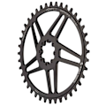 Miniatyrbillede 2 af 2: Wolf Tooth Oval Kædering Med Direkte Montering Sram Axs 8b Sort 42t