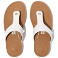 Miniatyrbild 4 av 4: Fitflop Iqushion Leather Toe-post Tofflor Vit EU 39 Kvinna
