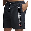 Miniatyrbillede 1 af 3: Superdry Svøm Kort Code Applque 19inch Sort S Mand