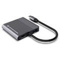 Miniatyrbillede 2 af 4: Conceptronic Hub Usb-c Donn13g 2x Hdmi/usb/usb C Søvfarvet