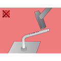 Miniatyrbild 5 av 8: Unior Verktyg 8 Allen Spherical Wrench Set Silver 2-10 mm