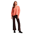 Pikkukuva 5 / 6: Superdry V-aukkoinen Pusero Oversized Oranssi S Nainen