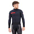 Miniatyrbillede 1 af 6: Castelli Jakke Beta Ros Sort XL Mand