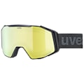 Miniatyrbillede 1 af 4: Uvex Gravity Supravision Skibriller Sort Mirror Yellow Supravision Clear Orange/CAT3