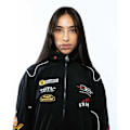 Miniatyrbillede 6 af 6: Grimey The Lower Depths Sweatshirt Med Lynlås Sort L Mand