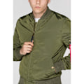 Miniatyrbillede 5 af 6: Alpha Industries Ma-1 Tt Jakke Grøn M Mand