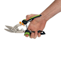 Pikkukuva 3 / 4: Fiskars Snip Offset Oikeanpuoleiset Ohutlevysakset Powergear Aviation 38.1 Mm Hopeinen