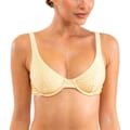 Miniatyrbillede 1 af 3: Rhythm Bikinitop Noumea Underwire Gul XS Kvinde