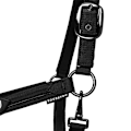 Pikkukuva 6 / 7: Equestro Elegance Riimu Ja Talutin Musta Full