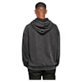 Miniatyrbild 2 av 4: Build Your Brand Luvtröja Acid Washed Oversized Grå M Man