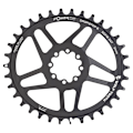 Miniatyrbillede 1 af 4: Wolf Tooth Oval Kæde-ring Sram 8b Dm 3 Mm Offset Søvfarvet 34t