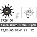 Pikkukuva 2 / 2: Finnord Juoksupyörä Omc 3854072/987176 Hopeinen 12.8 x 65.3 x 41.21 mm