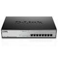 Miniatyrbillede 2 af 3: D-link 8-port Gigabit Max Poe Sort