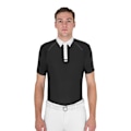 Miniatyrbillede 1 af 4: Equestro Buttons Kortærmet Polo Sort XS