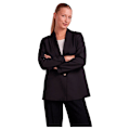 Miniatyrbillede 1 af 7: Pieces Blazer Size Loose Sort XS Kvinde