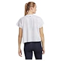 Pikkukuva 2 / 6: Adidas Lyhythihainen T-paita Hiit Qb Valkoinen S Nainen