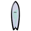 Miniatyrbillede 1 af 2: Album Surfboard Surfbræt Soft Top Presto Electric Cloud Foam 5´7´´ Sort 170.2 cm