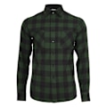 Miniatyrbillede 7 af 8: Urban Classics Basic Flannelskjorte Sort L Mand