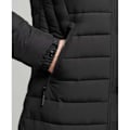 Miniatyrbillede 6 af 6: Superdry Jakke Super Long Line Fuji Sort XS Kvinde