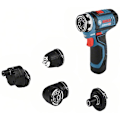 Miniatyrbillede 1 af 3: Bosch Professional Elektrisk Skruetrækker Gsr 12v-15 Fc Set Professional Søvfarvet