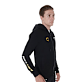 Miniatyrbillede 3 af 4: Equestro Scuderia Collection Sweatshirt Med Lynlås Sort S Mand
