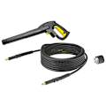 Miniatyrbillede 1 af 2: Karcher Hk 7.5 Sæt Høj Tryk Slange Sort