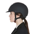 Pikkukuva 7 / 7: Equestro Kypärä Modello Eclipse Plain Matt Rowel Fitting  56-58 cm