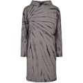 Miniatyrbillede 6 af 8: Urban Classics Oversized Hættekjole Tie-dye Sort S Kvinde
