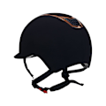Miniatyrbillede 2 af 6: Equestro Hjelm Modello Eclipse Plain Velvet (3 Padding)  59-61 cm