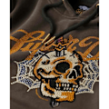 Miniatyrbild 6 av 6: Superdry Tattoo Script Graphic Huvtröja Brun M Kvinna