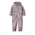 Miniatyrbild 1 av 5: Name It Alfa08 Softshell Aop1 Mini Overall Lila 7 Years Flicka