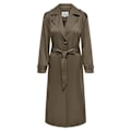 Miniatyrbild 3 av 7: Only Trenchcoat Line X Long Brun XL Kvinna