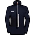 Miniatyrbillede 3 af 4: Mammut Eiger Speed Ml Hybrid Halv Lynlås Sweatshirt Blå,Sort S Mand