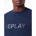Miniatyrbillede 3 af 5: Replay Sweatshirt M6266 .000.23040p Blå L Mand