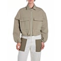 Miniatyrbillede 3 af 7: Replay W7896.000.84910 Jakke Beige L Kvinde