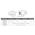 Miniatyrbillede 2 af 2: Jabsco Vandpumpe Puppy 2000 32lt/min 12v 1/2´´ Gylden 184 x 120 x 84 mm