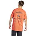 Pikkukuva 2 / 5: Adidas Tr Cat G Lyhythihainen T-paita Oranssi 2XL Mies