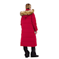 Pikkukuva 4 / 6: Superdry Tekoturkis Everest-takki Longline Punainen L Nainen
