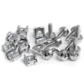 Miniatyrbillede 1 af 2: Startech Rack M5 Nuts And Screws 50 Units Søvfarvet
