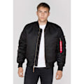 Miniatyrbillede 4 af 6: Alpha Industries Ma-1 Vf 59 Jakke Sort M Mand