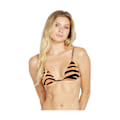 Miniatyrbillede 1 af 4: Volcom Keep Up Bikinitop Orange,Sort M Kvinde